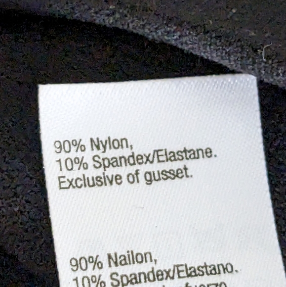 Star Power By Spanx Black Tummy Control Cropped Leggings Sz S - Picture 5 of 5